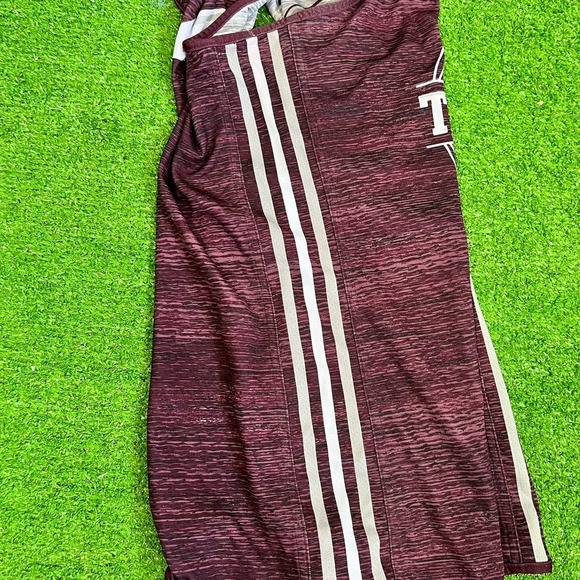 Texas A&M Team Issue Practice Jersey Med. Aggie Basketball Reversible Adidas EUC - Picture 8 of 8